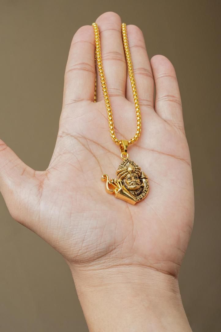 Khatu Shyamji Pendant with Chain