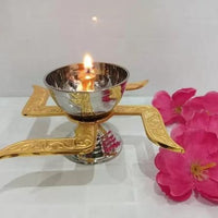 Swastik Brass Diya
