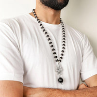 Om Shiva Trishool Karungali Mala Original