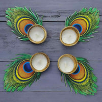 Morpankh Tealight Candle Holder (Pack of 4)