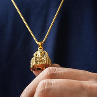 Mahadev Shivling Pendant with Chain