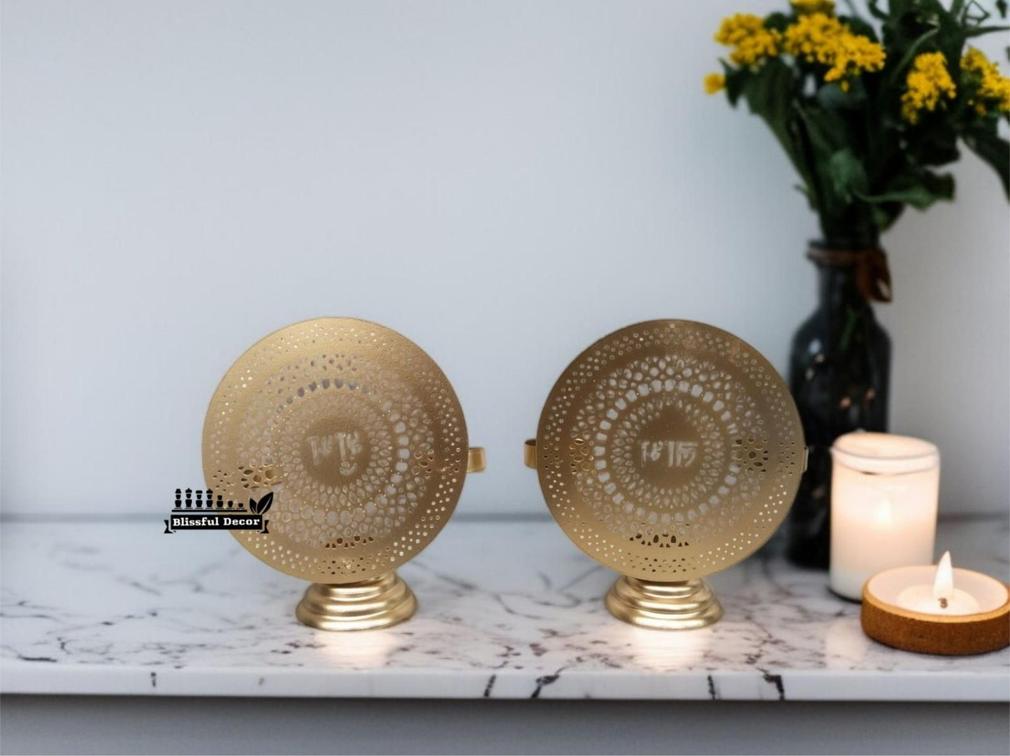 3 Tea Light Holder - Pack of 2