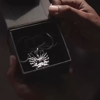 Mahadev Pendant with Chain Silver