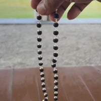 Silver Plated Original Karungali Mala + Free Gift Karungali Bracelet Silver Plated